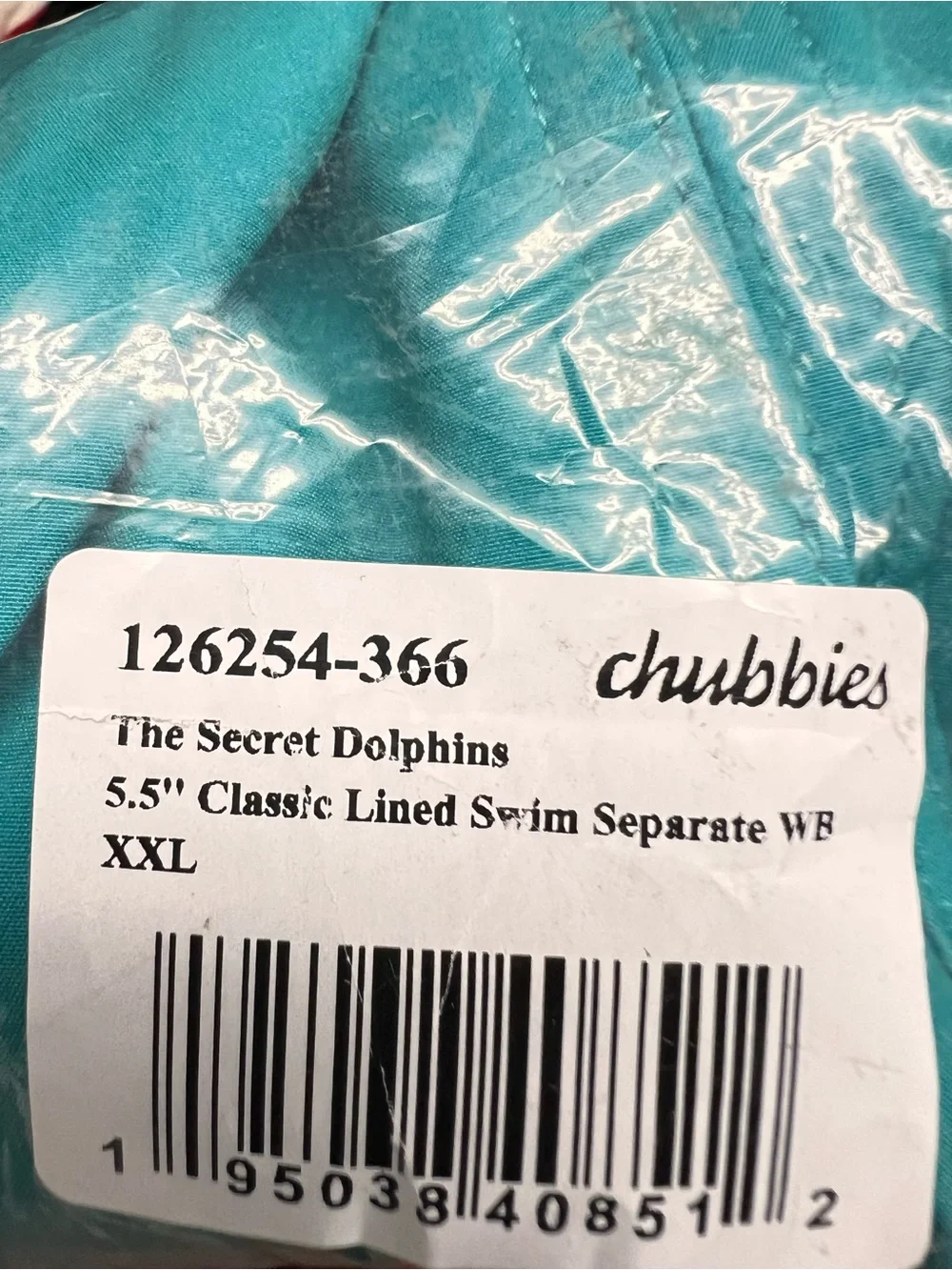 New Chubbies Miami Dolphins NFL Lined 5.5” Swim Trunks Shorts‎